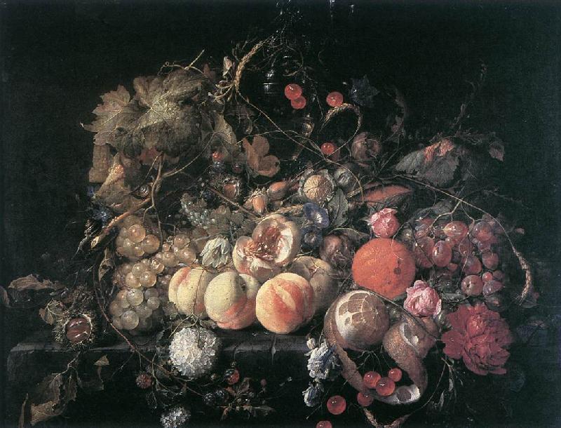 HEEM, Cornelis de Still-Life with Flowers and Fruit sg China oil painting art